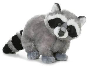 racoon plush animal toy