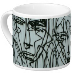 NYC Graffiti Photo Espresso mug by Brad Hines