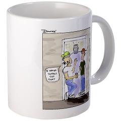 Dimwitz Coffee Mug by  Brad Hines