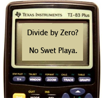 divide by zero